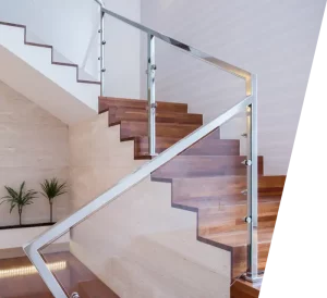 Glass Stair Case by Buffalo Glass